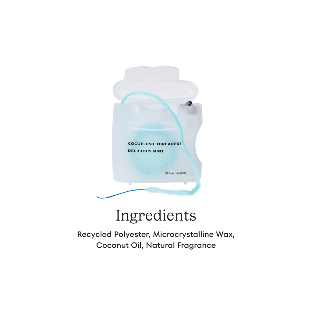 Home Essentials Dental Floss + Threaders for daily home and personal routines with oral care
