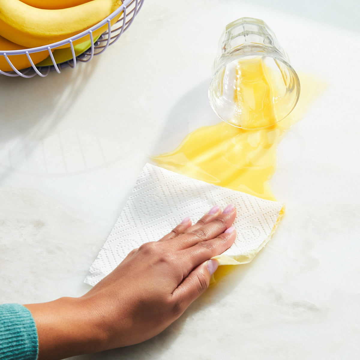 Routine Ready 2-Ply Bamboo Paper Towels 140 sheets per roll for daily home and personal routines with cleaning laundry and paper products