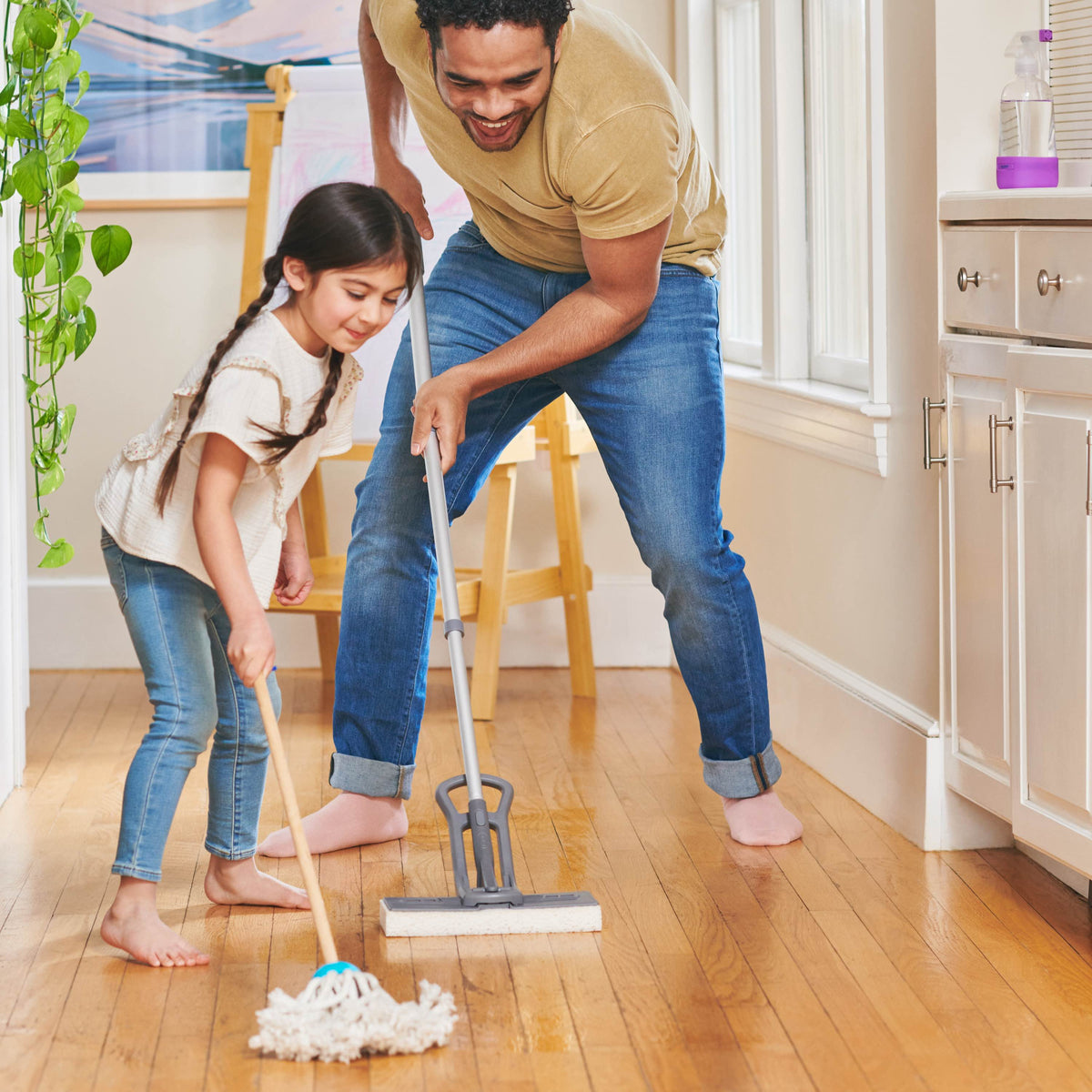 Everyday Home Floor Cleaner Concentrate for daily home and personal routines with cleaning laundry and paper products