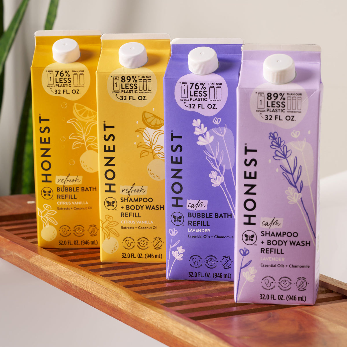 Daily Care Bubble Bath, Carton Refill for daily home and personal routines with bath body and hygiene