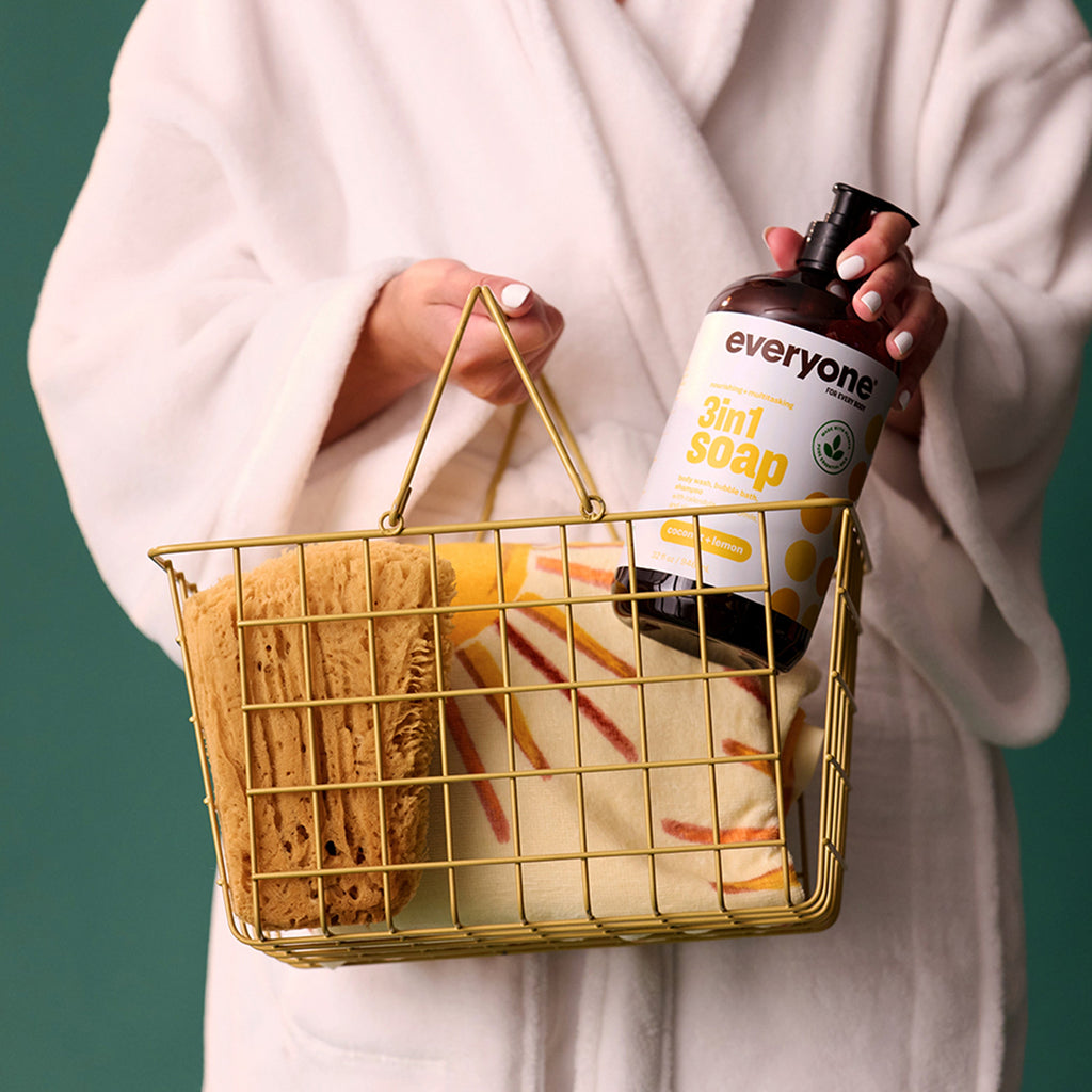 Daily Care 3in1 Soap, Shampoo, and Bubble Bath for daily home and personal routines with hair care