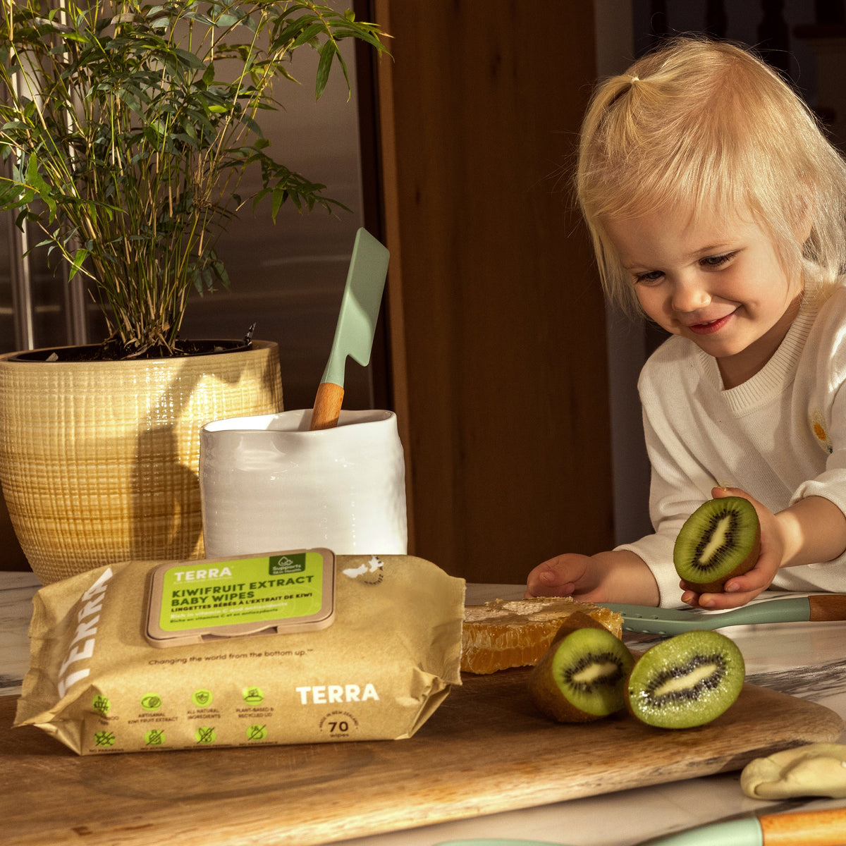 Home Essentials Baby Wipes - Kiwi Fruit for daily home and personal routines with baby care and kids products
