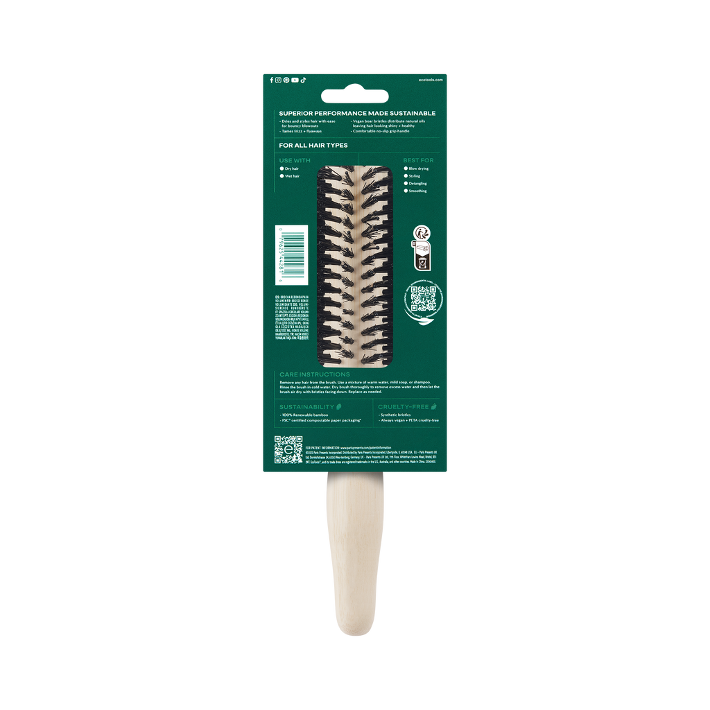 Practical Living Eco Volumizing Round Brush for daily home and personal routines with hair care