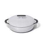 Cast Iron Braiser with Lid, 3.5 qt