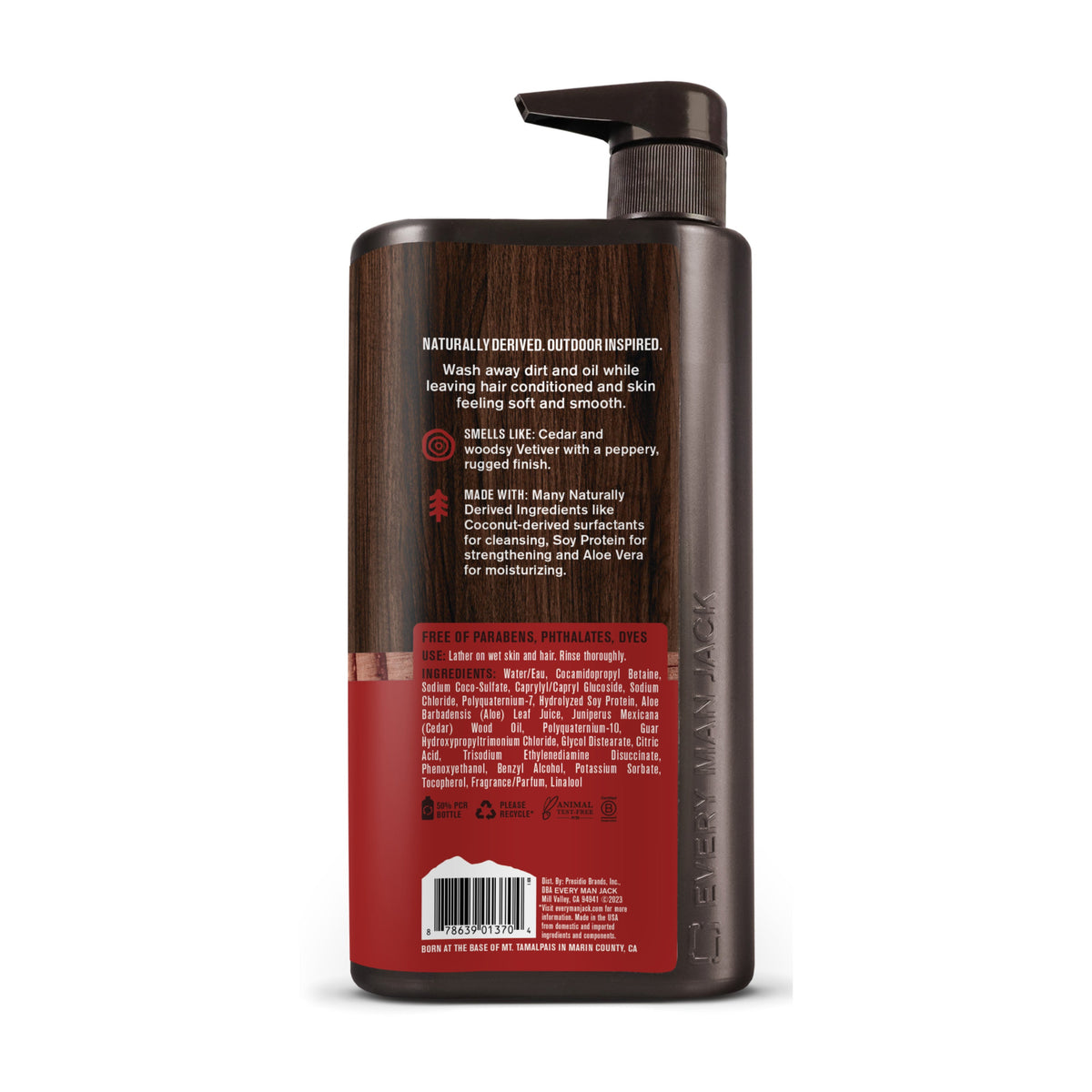 Routine Ready Hydrating Men s 3-in-1 Body Wash and Shampoo and Conditioner for daily home and personal routines with hair care