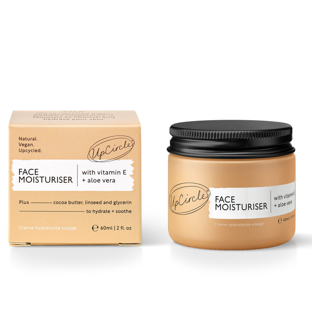 Everyday Home Face Moisturizer with Vitamin E + Aloe Vera for daily home and personal routines with facial skin and sun care