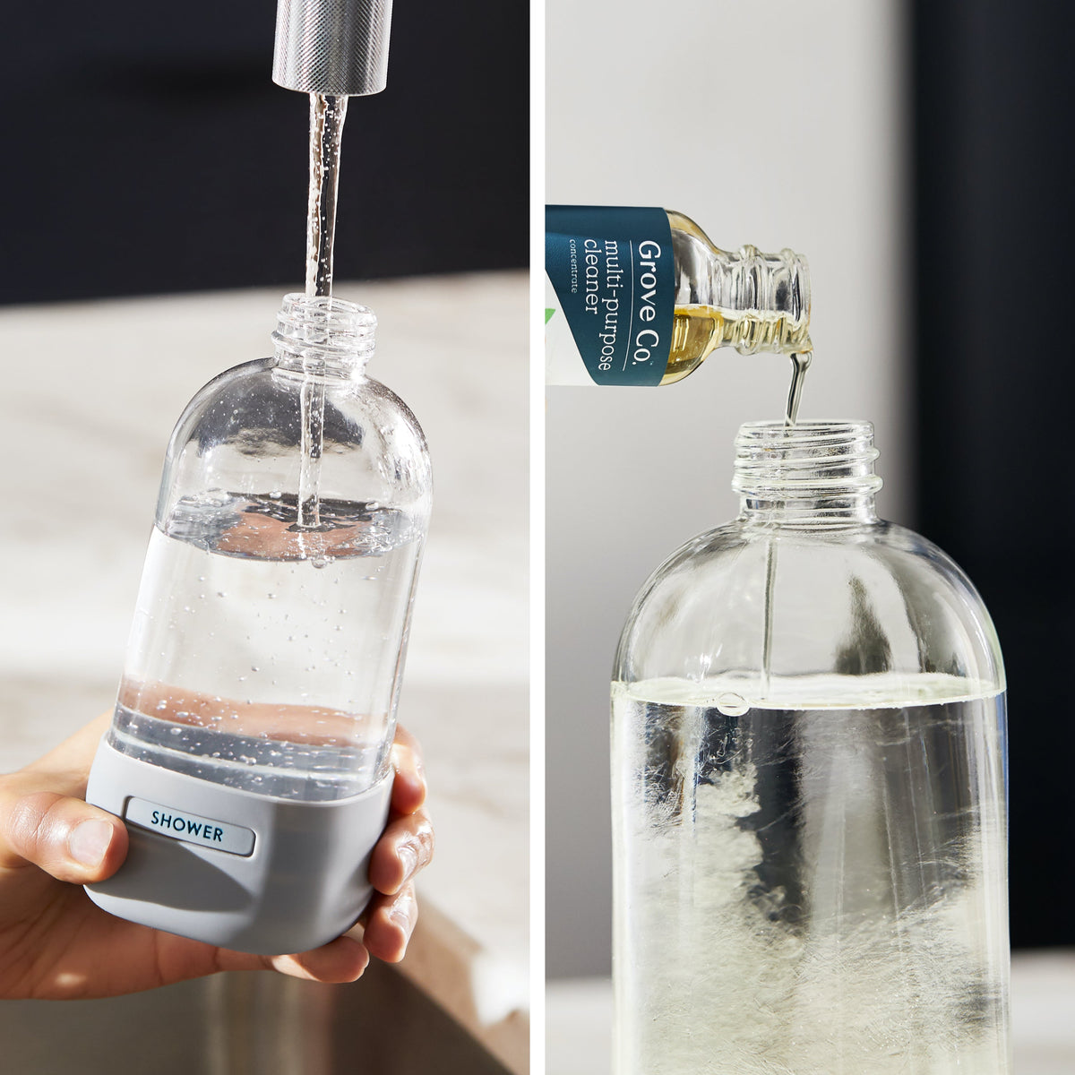 Everyday Home Daily Shower Cleaner Concentrate for daily home and personal routines with cleaning laundry and paper products