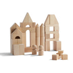 Basic Building Blocks - Large Starter Set made from sustainably sourced wood