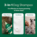 Daily Care 3-in-1 Double Coat Dog Shampoo for daily home and personal routines with hair care