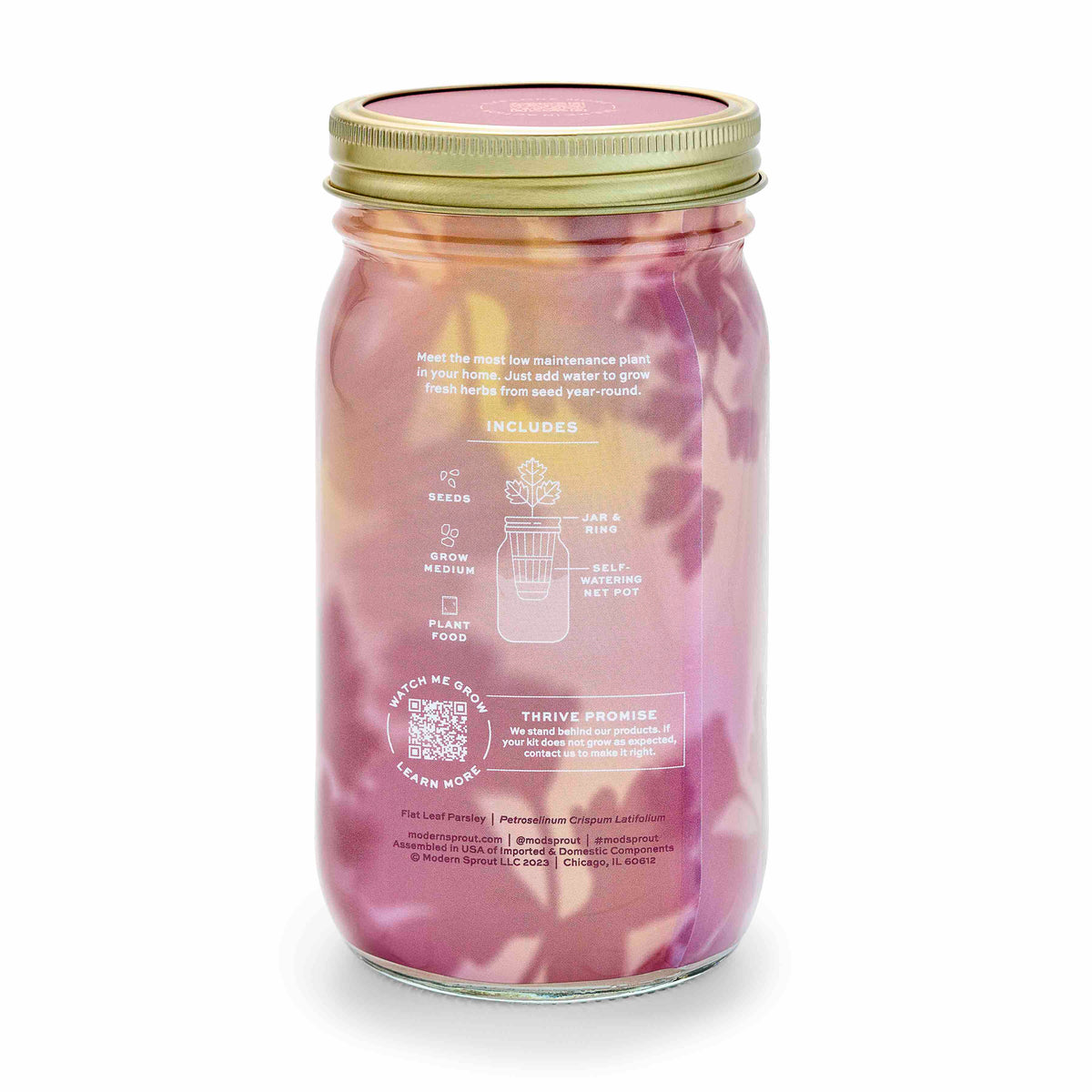 Routine Ready Garden Jar for daily home and personal routines with garden plant and outdoor supplies