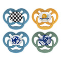 Advantage Glow-in-the-Dark Baby Pacifier, Stage 2, Fully Symmetrical Soother with Soft Silicone Bulb
