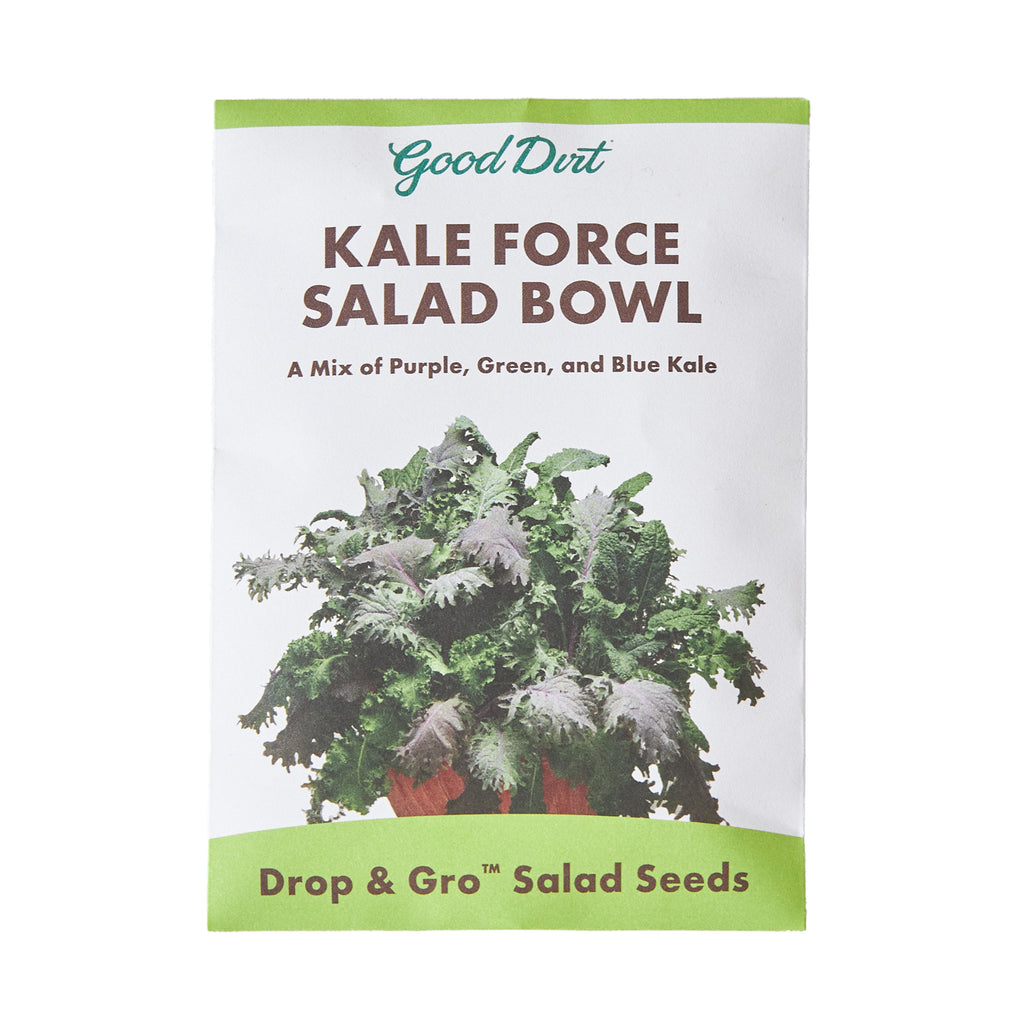 Drop & Gro Kale Seed Pods - Salad Greens Grow Kit