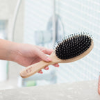 Daily Care Boar Bristle Hair Brush for daily home and personal routines with hair care