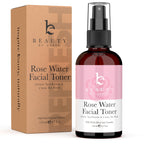 Daily Care Facial Toner with Witch Hazel and Rose Petal Water for daily home and personal routines with facial skin and sun care