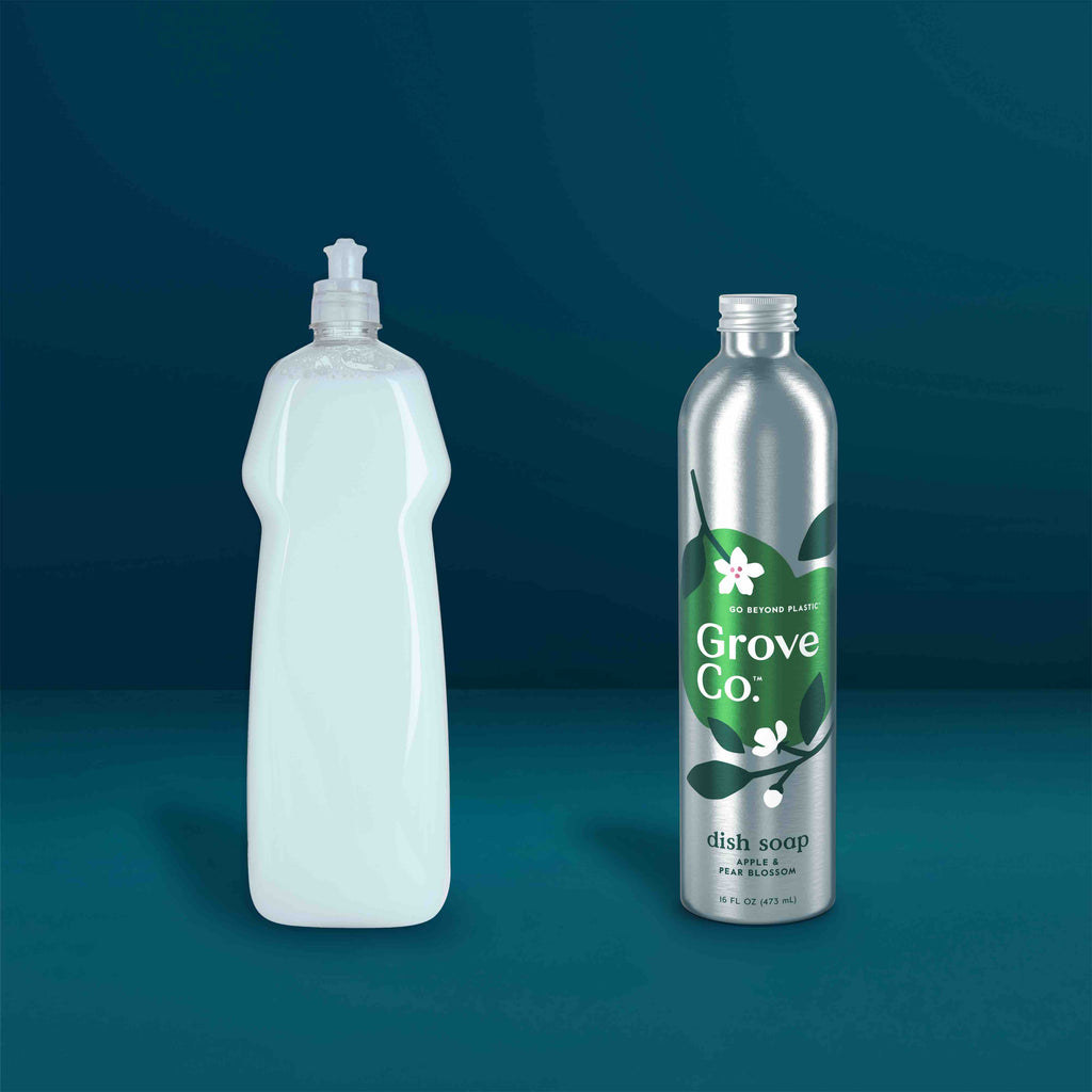 Everyday Home Dish Soap Refill, Gel Tough on Grease and Grime for daily home and personal routines with cleaning laundry and paper products