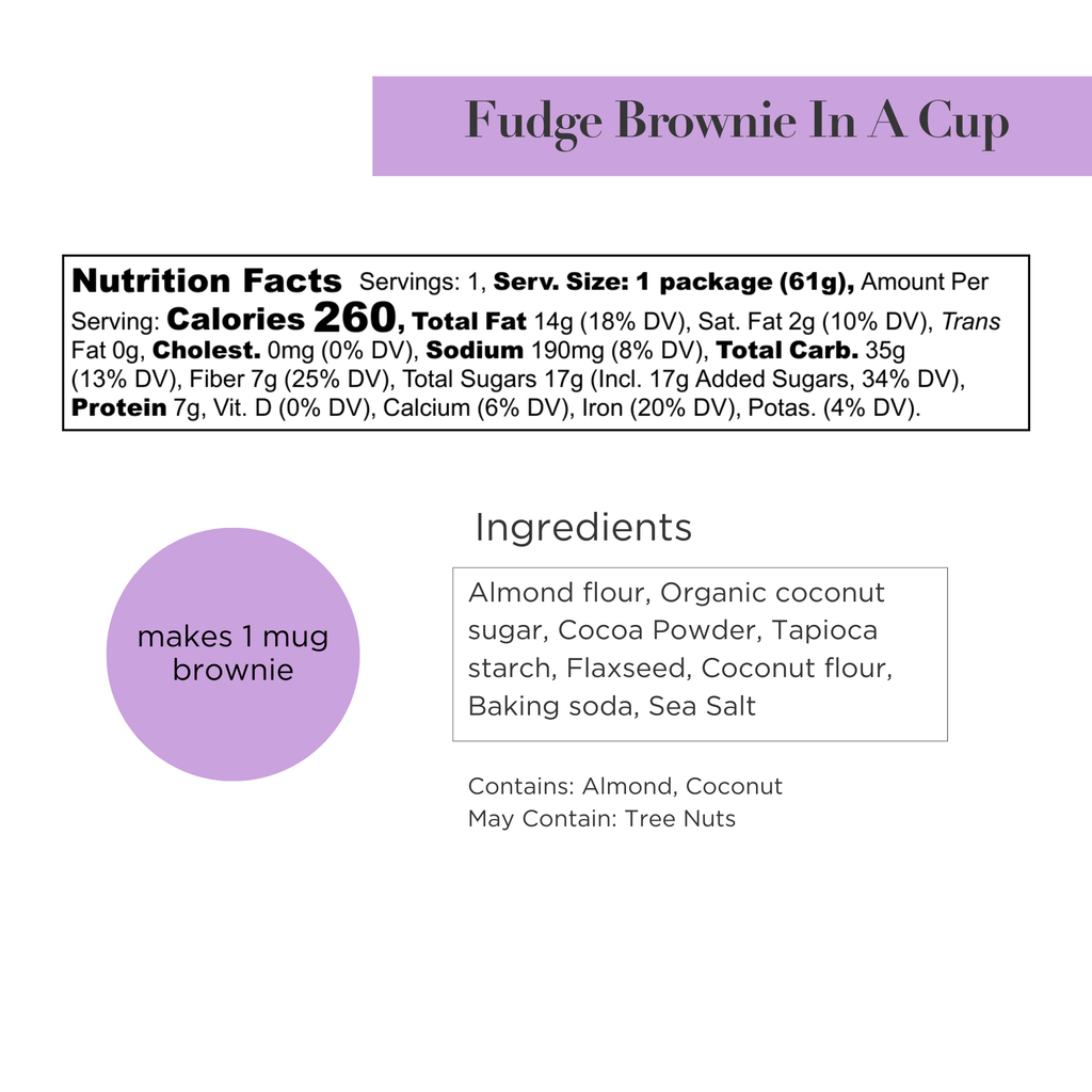 Practical Living Fudge Brownie In A Cup for daily home and personal routines with general everyday essentials