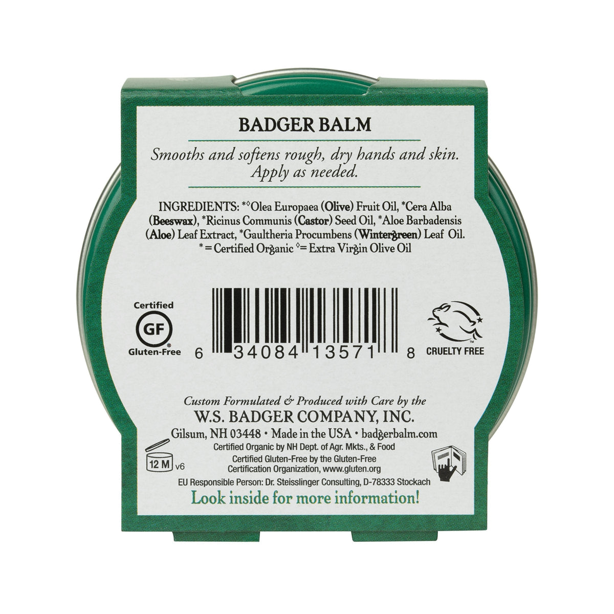 Everyday Home Badger Balm for Hardworking Hands for daily home and personal routines with general everyday essentials