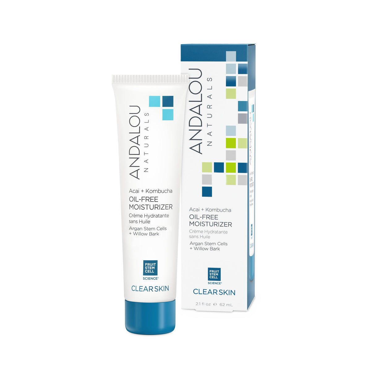 Everyday Home Clear Skin Acai + Kombucha Oil-included Moisturizer for daily home and personal routines with facial skin and sun care