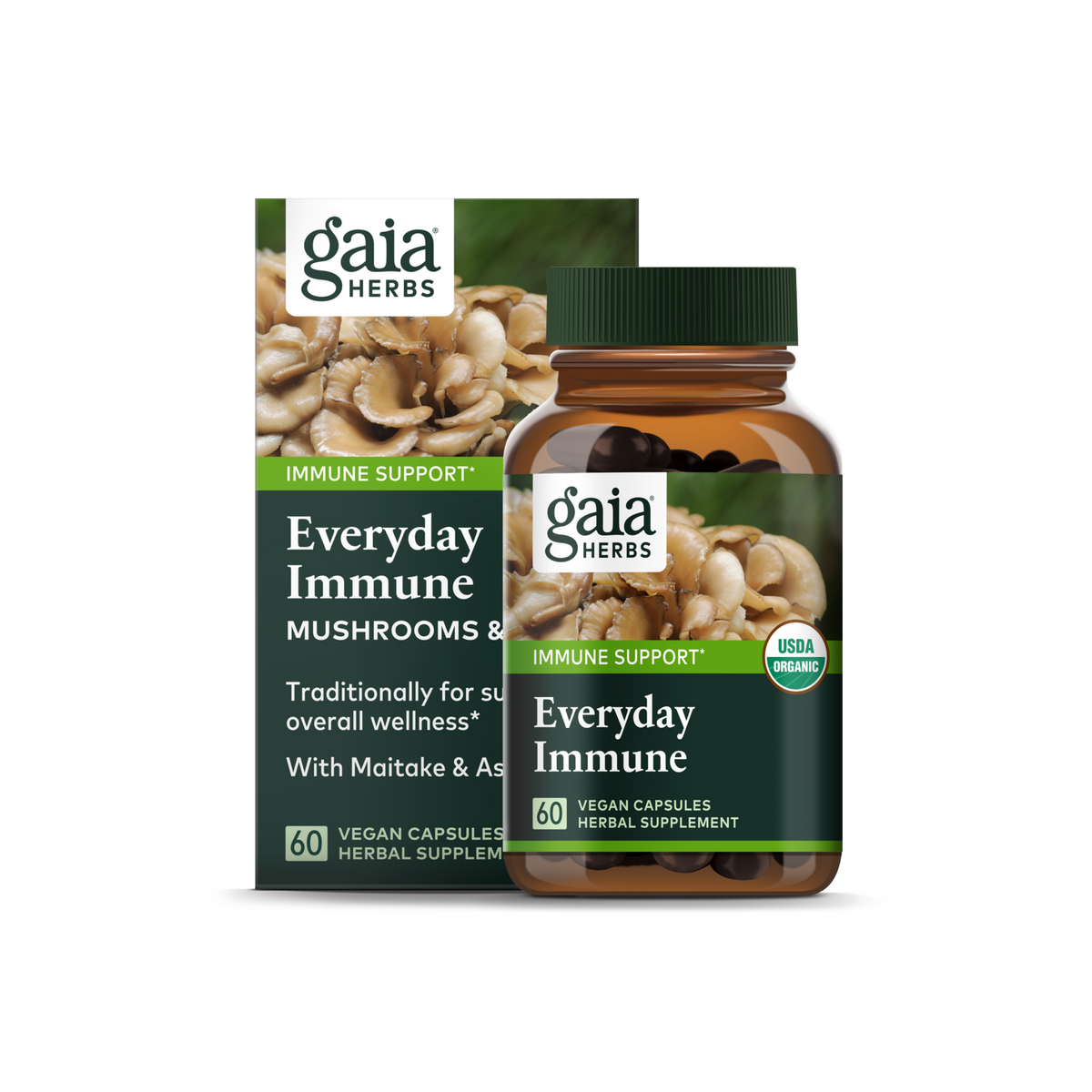 Practical Living Everyday Immune - Mushrooms and Herbs for daily home and personal routines with general everyday essentials