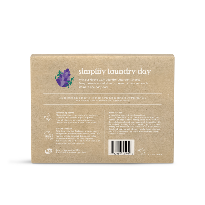 Routine Ready Laundry Detergent Sheets, Pre-Measured Tough on Stains for daily home and personal routines with cleaning laundry and paper products
