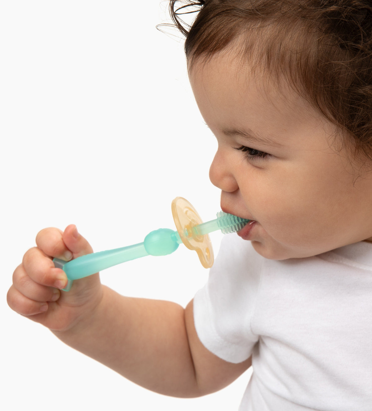 Routine Ready 360 Silicone Baby Toothbrush for daily home and personal routines with oral care
