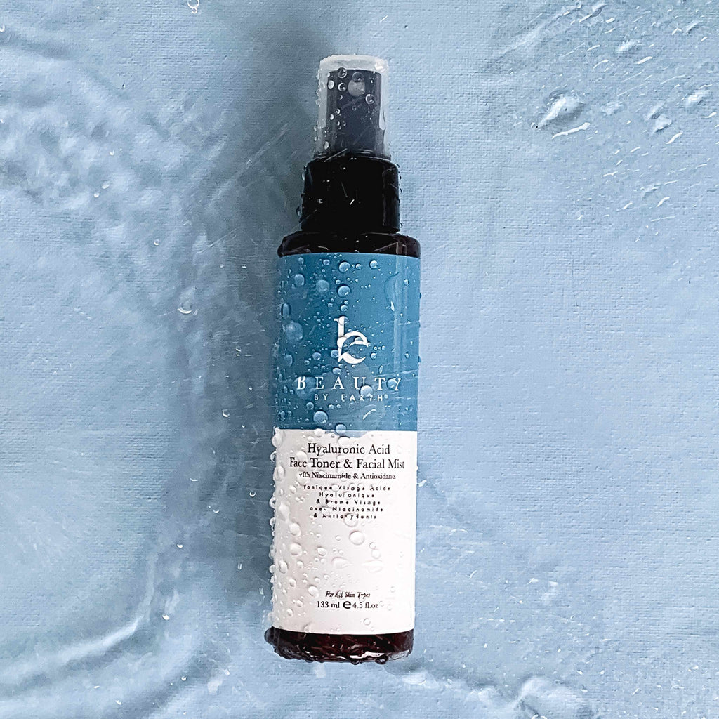 Routine Ready Hyaluronic Acid Toner for daily home and personal routines with facial skin and sun care