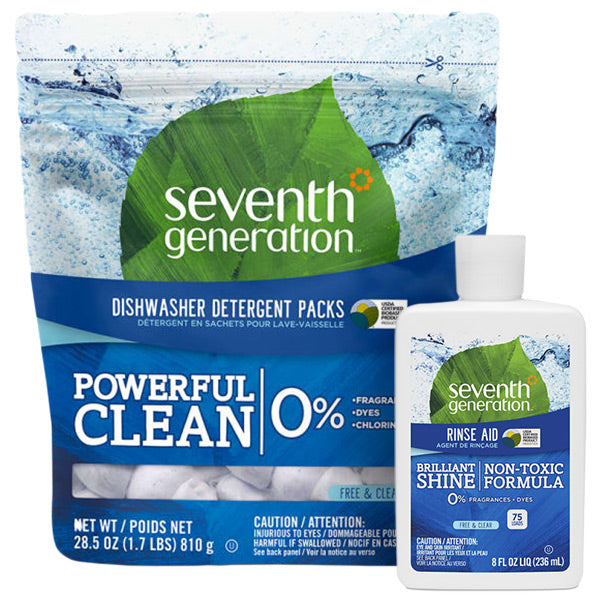Auto Dish Pack & Rinse Aid Set