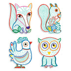 Everyday Home Forest Friends to Discover Coloring made with FSC Certified Paper for daily home and personal routines with baby care and kids products