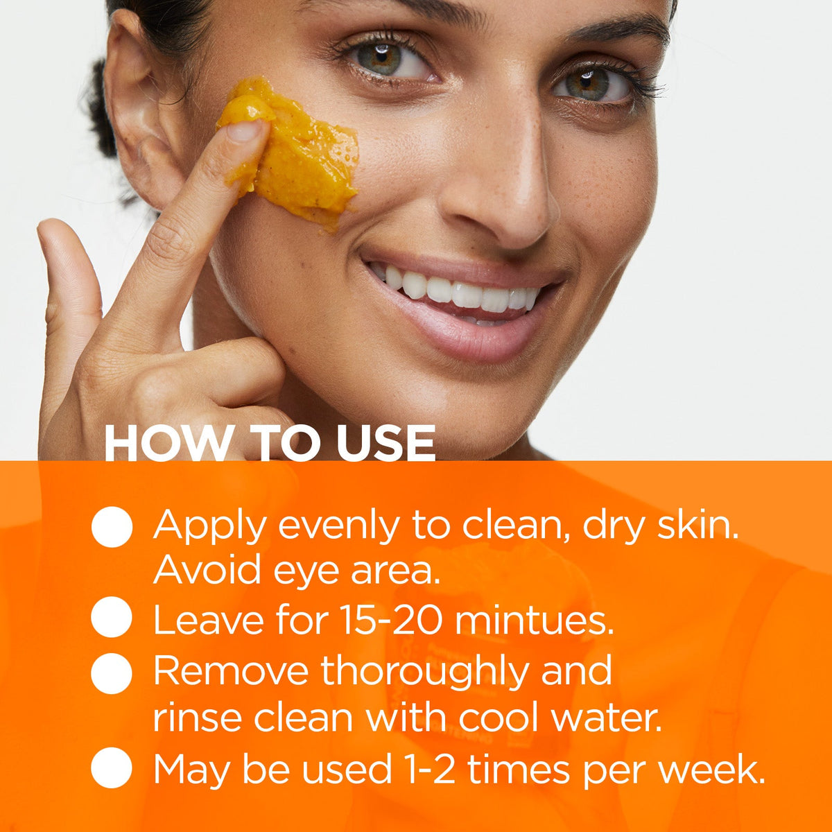 Home Essentials Brightening Pumpkin Honey Glycolic Mask for daily home and personal routines with facial skin and sun care