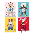 Home Essentials Collages for Little Ones Craft Kit made with FSC Certified Paper for daily home and personal routines with general everyday essentials