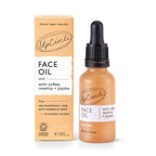 Practical Living Face Oil with Coffee, Rosehip + Jojoba for daily home and personal routines with facial skin and sun care