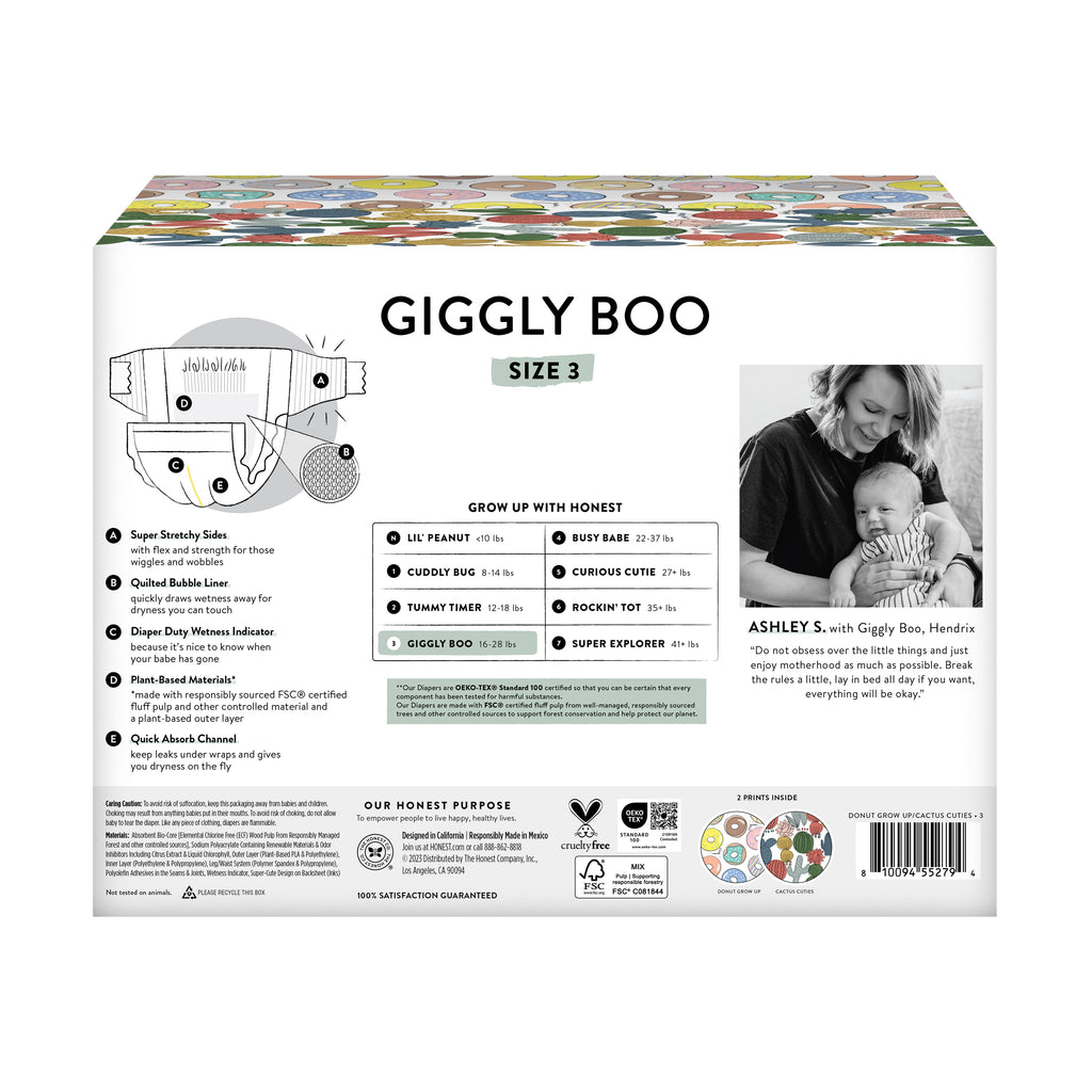 Practical Living Clean Conscious Disposable Diapers Box for daily home and personal routines with baby care and kids products