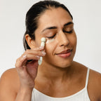 Daily Care Eye Cream with Cucumber, Hyaluronic Acid + Coffee for daily home and personal routines with facial skin and sun care