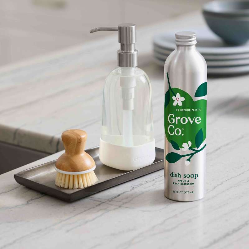 Everyday Home Dish Soap Refill, Gel Tough on Grease and Grime for daily home and personal routines with cleaning laundry and paper products