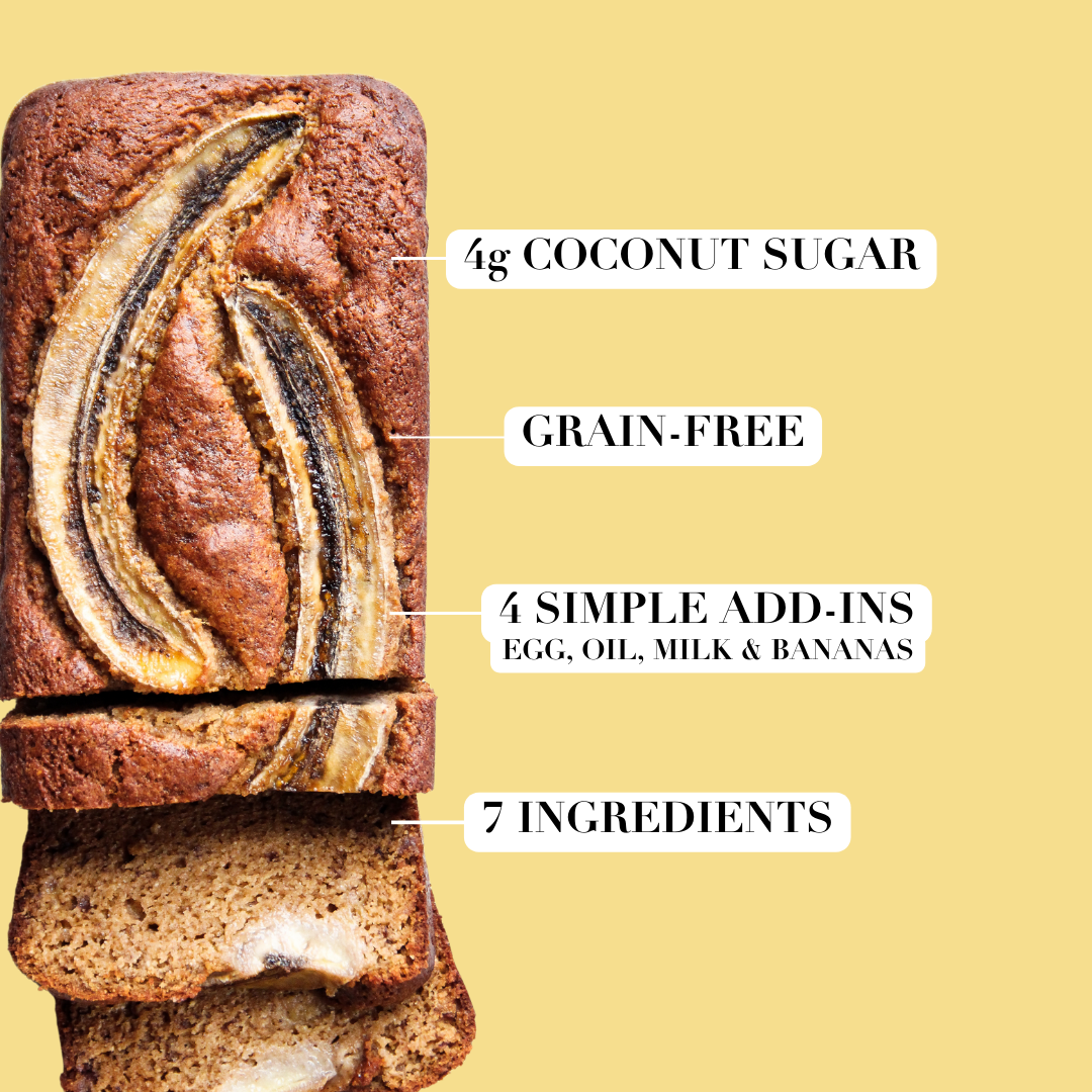 Everyday Home Grain-included Banana Bread + Muffin Mix for daily home and personal routines with general everyday essentials