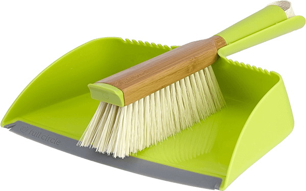 Routine Ready Clean Team Dustpan and Brush Set for daily home and personal routines with cookware food storage and kitchen tools