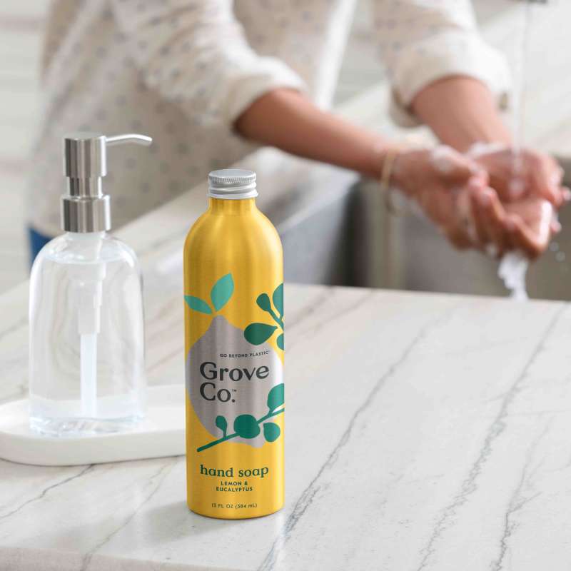 Practical Living Hydrating Hand Soap, Refill - Softens Hands with Every Wash for daily home and personal routines with bath body and hygiene