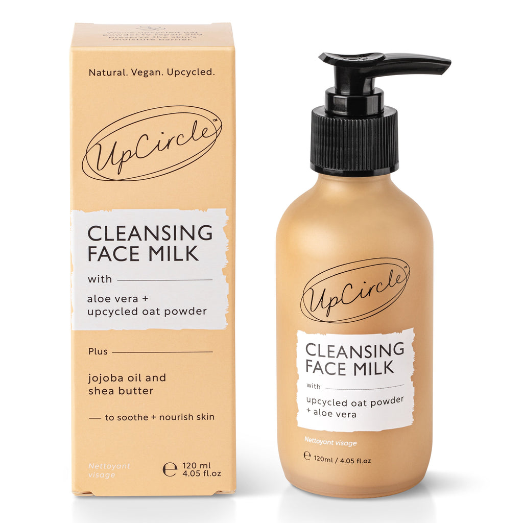 Practical Living Cleansing Face Milk with Aloe Vera + Oat Powder for daily home and personal routines with facial skin and sun care