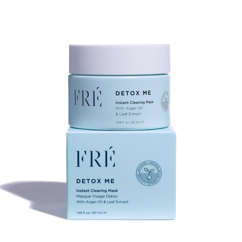Routine Ready DETOX ME Instant Clearing Mask for daily home and personal routines with facial skin and sun care