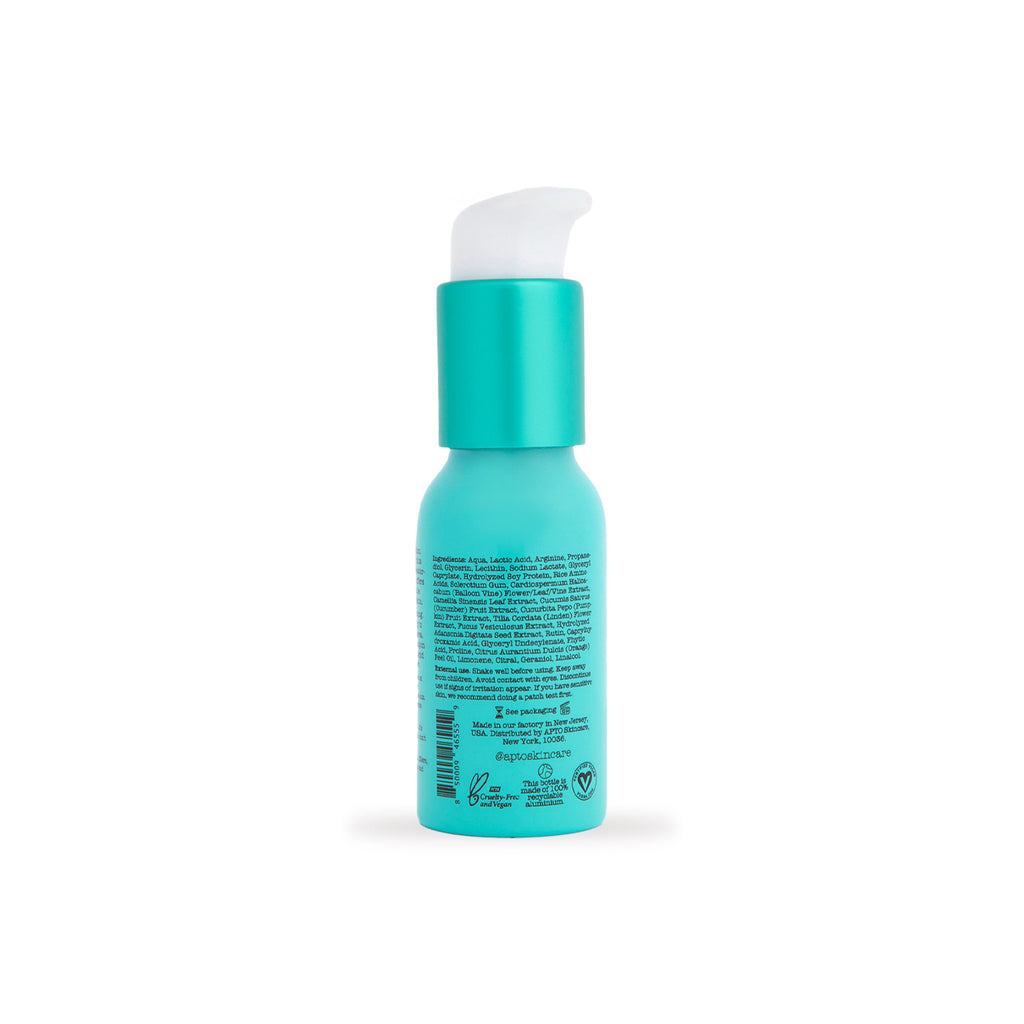 Daily Care AHA Seaweed Gel with Lactic Acid, Resurfacing and Deeply Exfoliating Formula for daily home and personal routines with facial skin and sun care