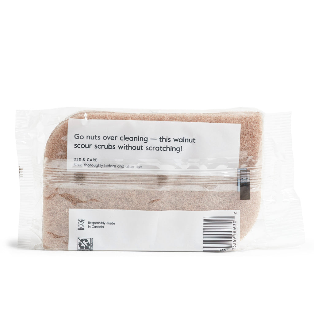 Routine Ready Gentle Walnut Scouring Pads for daily home and personal routines with general everyday essentials