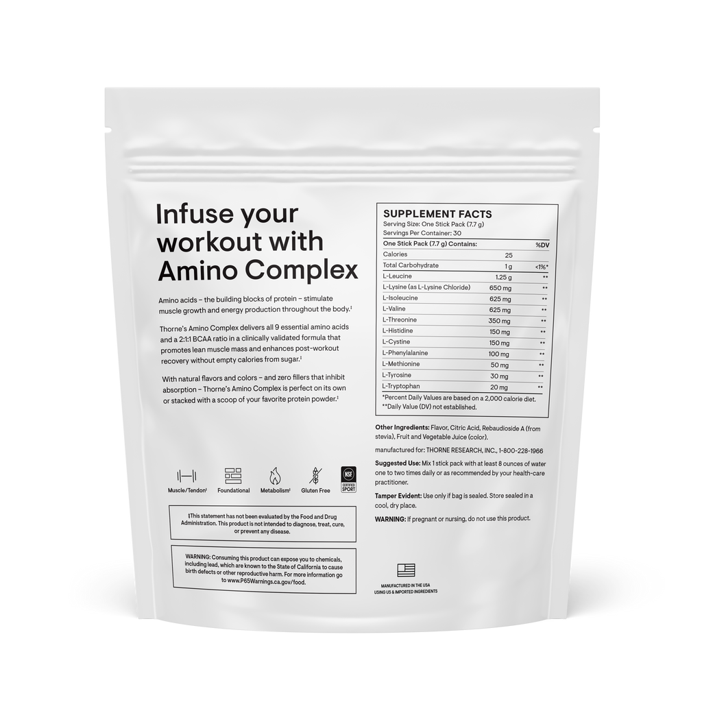 Practical Living Amino Complex for daily home and personal routines with general everyday essentials