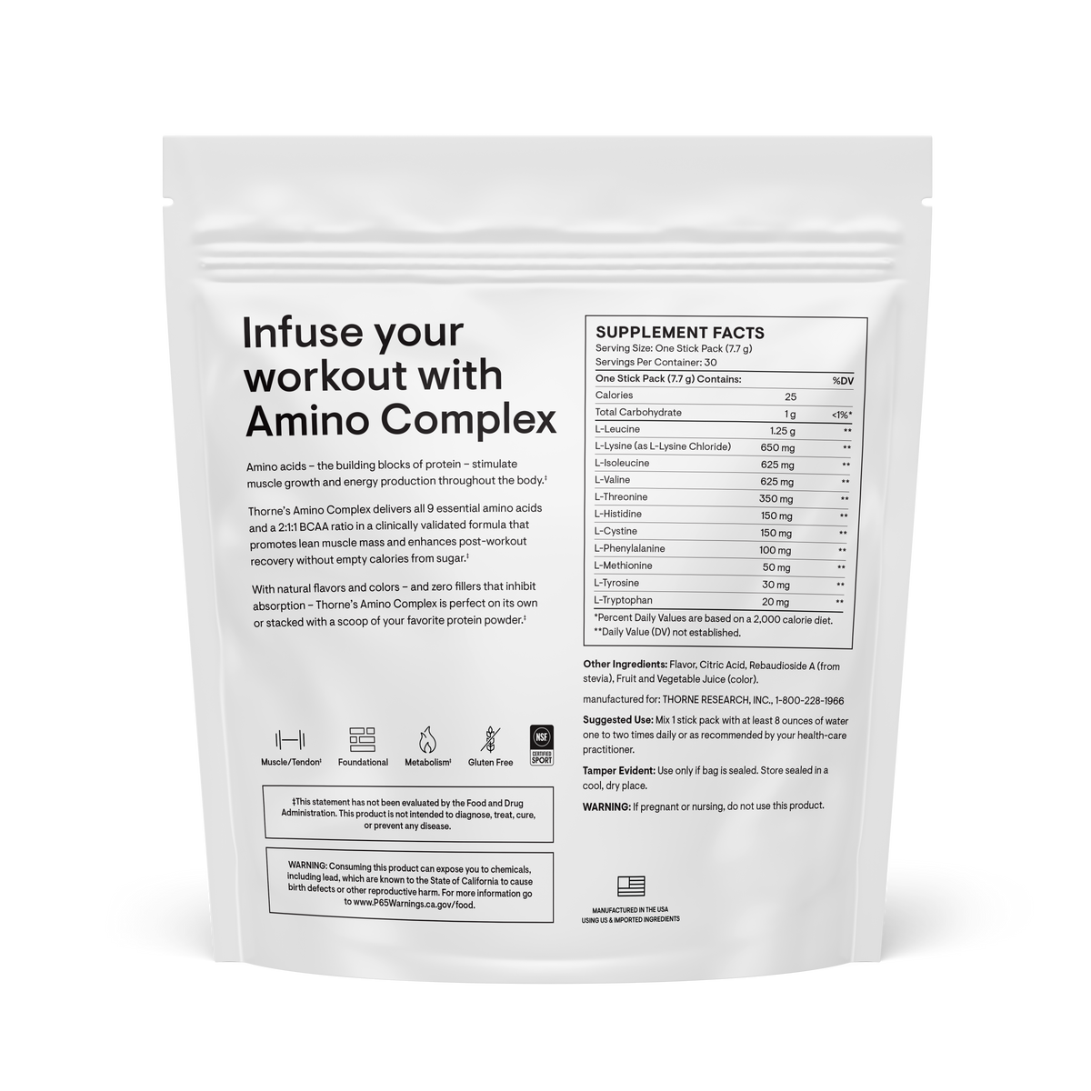 Practical Living Amino Complex for daily home and personal routines with general everyday essentials