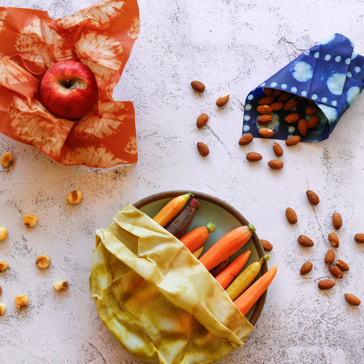 Routine Ready Beeswax Wraps for daily home and personal routines with pantry foods and beverages