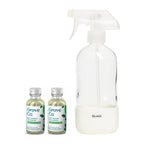 Routine Ready Glass Cleaner Starter Set for daily home and personal routines with cleaning laundry and paper products