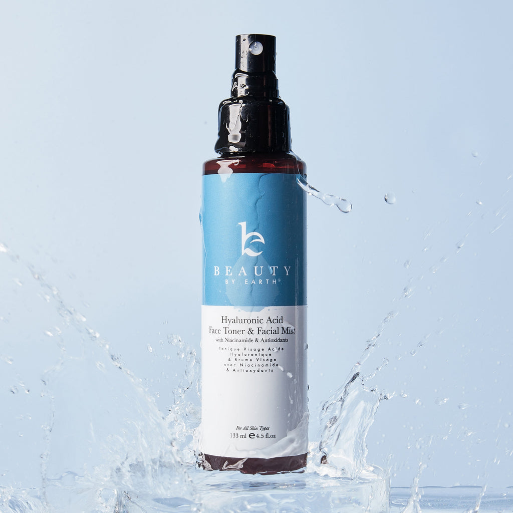 Routine Ready Hyaluronic Acid Toner for daily home and personal routines with facial skin and sun care