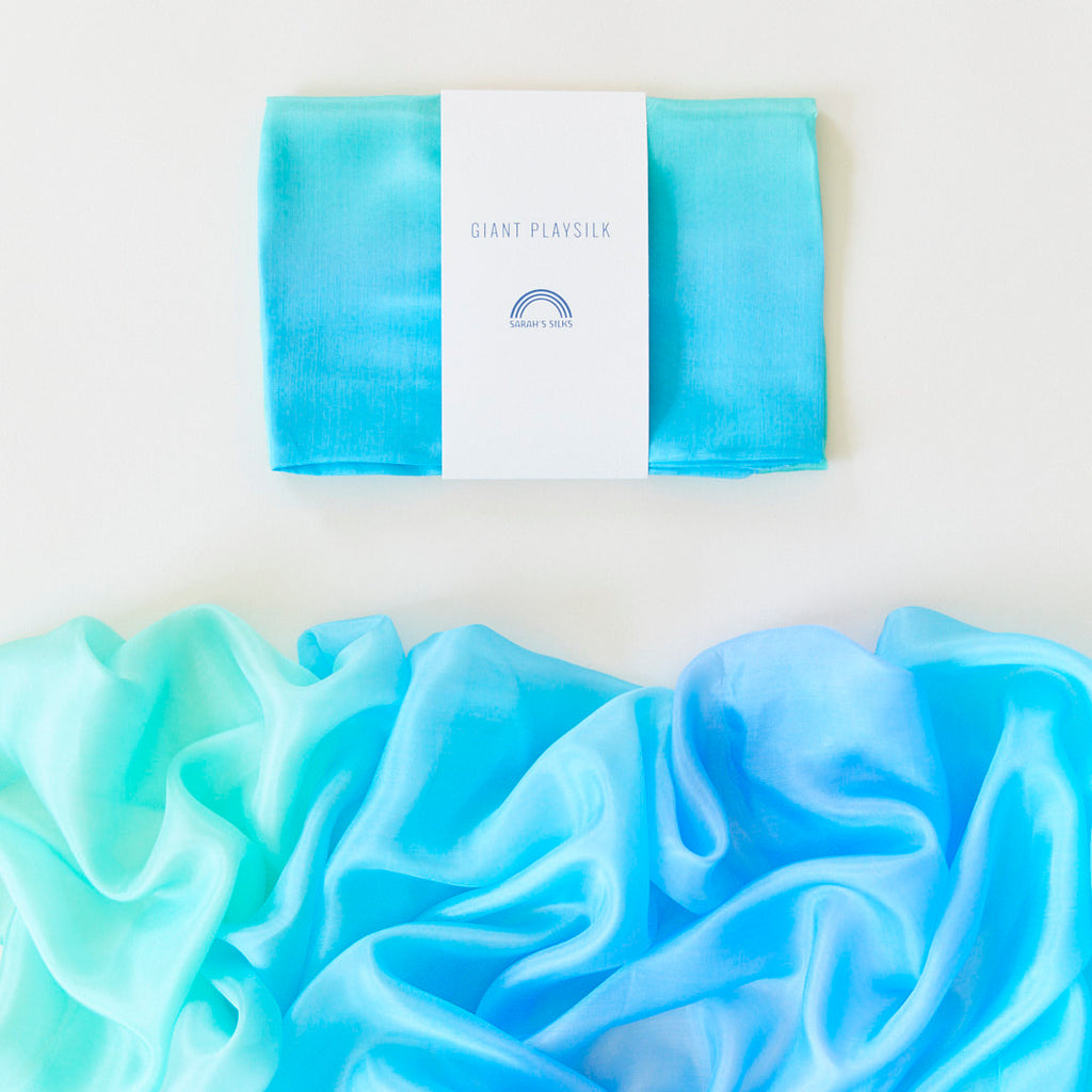 Everyday Home Giant Playsilk for Open-Ended, Imaginative Play for daily home and personal routines with baby care and kids products