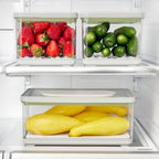 Home Essentials Fresh Produce Bin Set made with Recycled Plastic for daily home and personal routines with general everyday essentials