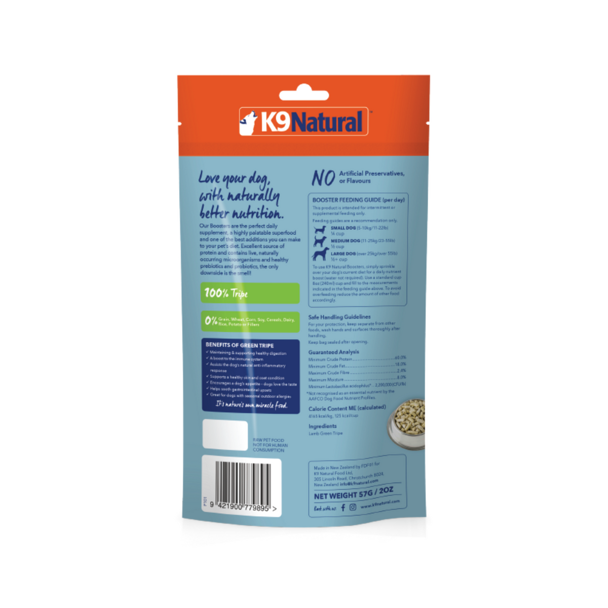 Practical Living Dog Food Booster - Lamb Green Tripe, Freeze-Dried for daily home and personal routines with pet care treats and accessories