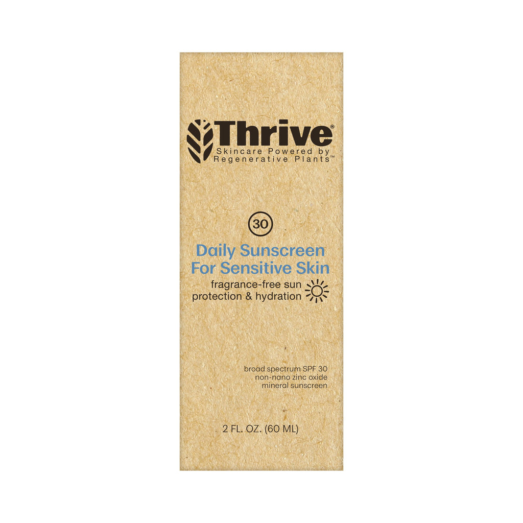 Home Essentials Daily Sunscreen for Sensitive Skin - SPF 30 for daily home and personal routines with facial skin and sun care